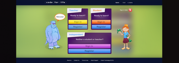 UX/UI Design - Teaching Children to Code