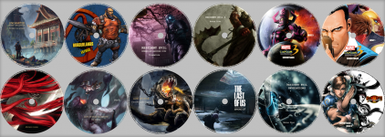 Illustration, DVD and CD covers and labels, typography, hand drawn and digitally drawn design, different mediums such as oil pastels, Adobe Flash, Adobe Photoshop, stenciling, reductive drawing, spray painting, block printing and collages. By Simranjit Singh Deol